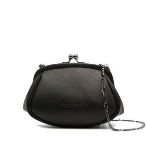 Yohji Yamamoto Black Chain Clutch Bag